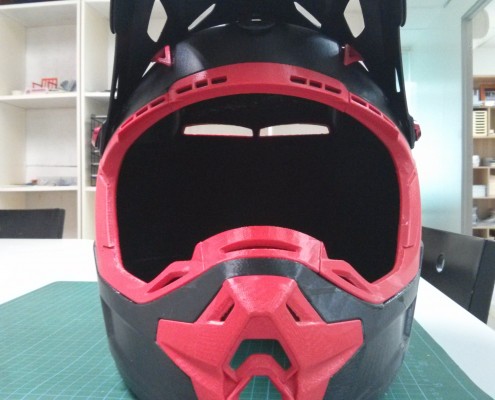 3D Printed Motorcross Helmet - Front