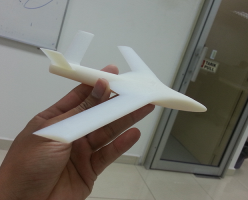 3D Printed Aeroplane - Assembled 3