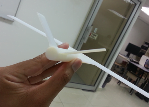 3D Printed Aeroplane - Assembled