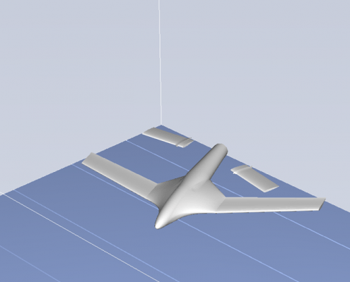 3D Printed Aeroplane STL - Print 2