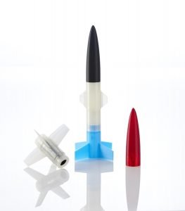 Rocket printed with PLA 3